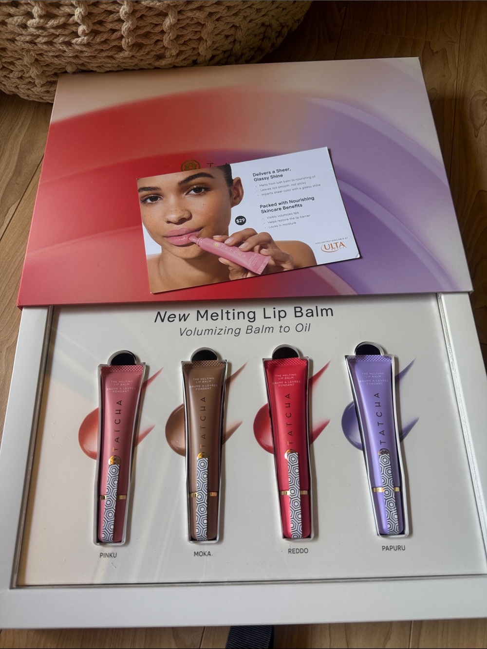 Tatcha New Melting Lip Balm Set